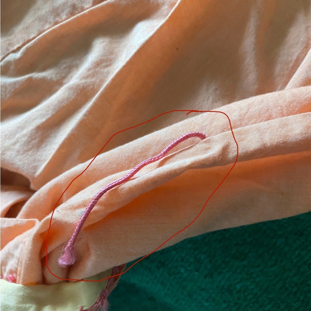 Fernando Sanchez Peach Kimono Robe - Picture 5 of 7